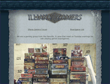 Tablet Screenshot of illianagamers.net